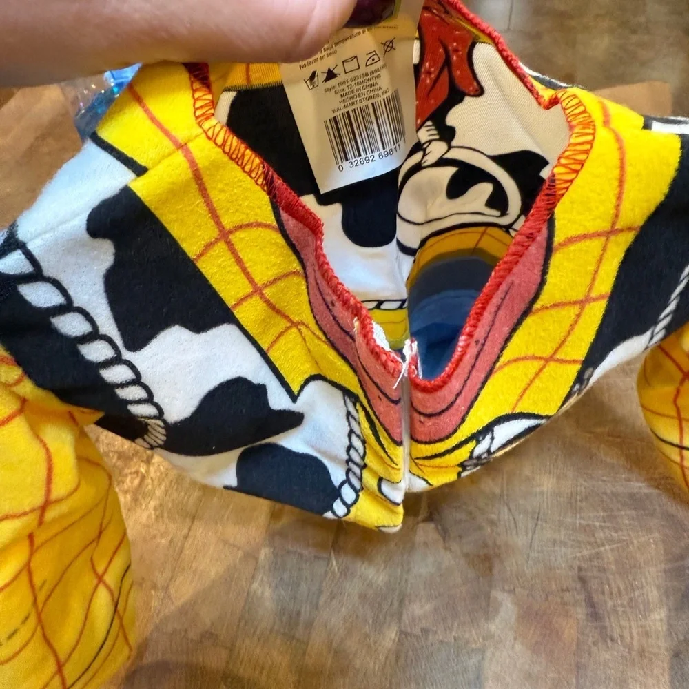 Disney Pixar Toy Story Woody Cowboy Costume Sz 12-18 months Halloween Costume - Picture 13 of 14